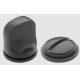 WC knob MORELLI LUX-WC-RM Black