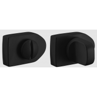 WC knob MORELLI LUX-WC-SM Black