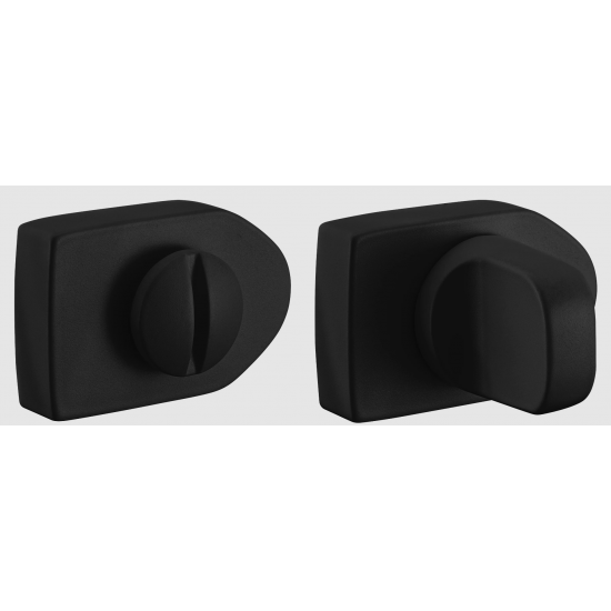 WC knob MORELLI LUX-WC-SM Black