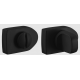 WC knob MORELLI LUX-WC-SM Black