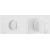 WC защёлка MORELLI LUX-WC-SM White
