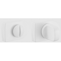 WC knob MORELLI LUX-WC-SM White