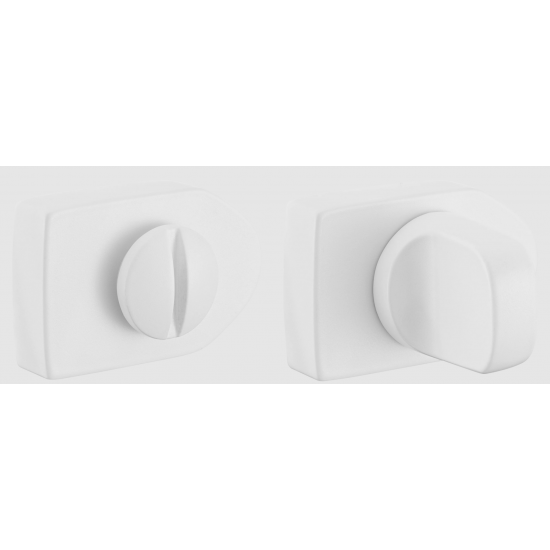 WC knob MORELLI LUX-WC-SM White