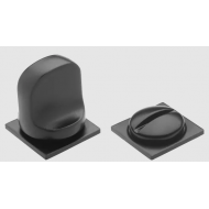 WC knob MORELLI LUX-WC-SM Black