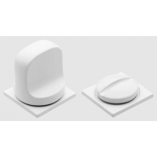 WC knob MORELLI LUX-WC-SM White