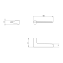 Handle NUDA LIEVE Gray