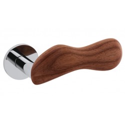 Door handles OLIVARI Chelsea wood M232 Walnut tree