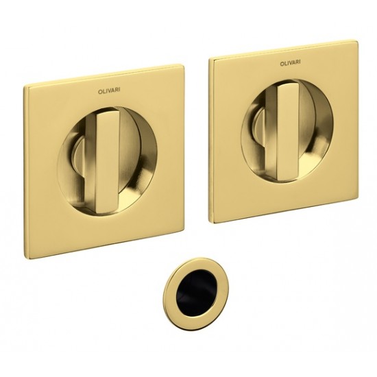 Sliding door handle Olivari Giotto Q Bicolor D128