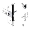 Sliding Door PZ Lock BONAITI G500 Mod.022