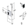 Sliding Door PZ Lock BONAITI G500 Mod.022
