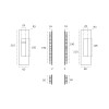 Magnetic lock for sliding doors JNF IN.20.925