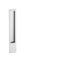Sliding door handle 1098 satin chrome