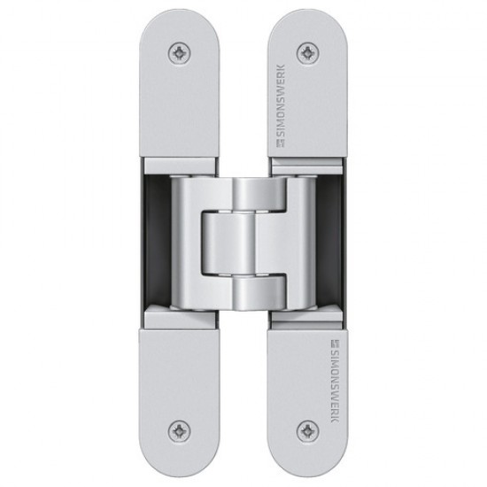 Concealed hinges SIMONSWERK TE340 3D 80kg Matt Chrome