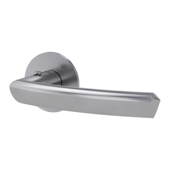 Door handle SMART2LOCK CRYSTAL PIATTA S