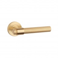 Door handles STERK OVAL 1743 PRO 8MM Matt Brass