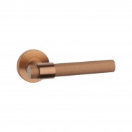 Door handles STERK OVAL 1743 PRO 8MM Matt Copper PVD