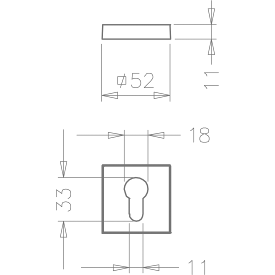 Tupai 1999 Q11 PZ cover plate