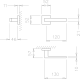 Interior handles TUPAI 2275 Q