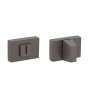 WC knob 3045 RT 141 Titanium