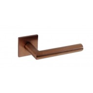 Door handles TUPAI 4002 Q5S Matt Copper PVD