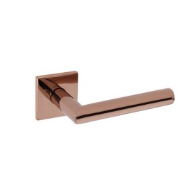 Door handles TUPAI 4002 Q5S Polished Copper PVD