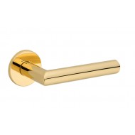 Дверные Ручки TUPAI 4002 R5S 153 Polished Brass