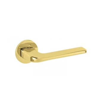 Дверные ручки TUPAI 4007 R5S Polished Brass