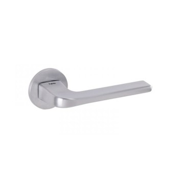 Дверные ручки TUPAI 4007 R5S Matt Chrome