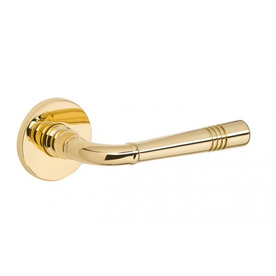 Дверные ручки TUPAI 4009 R5S Polished Brass