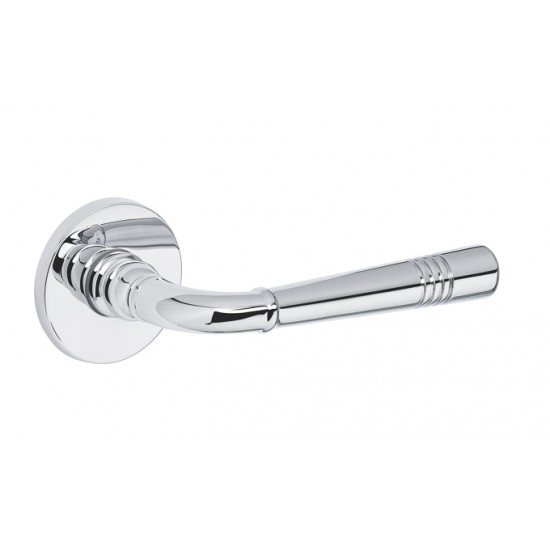 Door handles TUPAI 4009 R5S 03 Polished Chrome