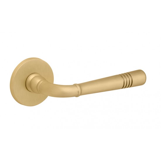 Door handles TUPAI 4009 R5S Matt Brass