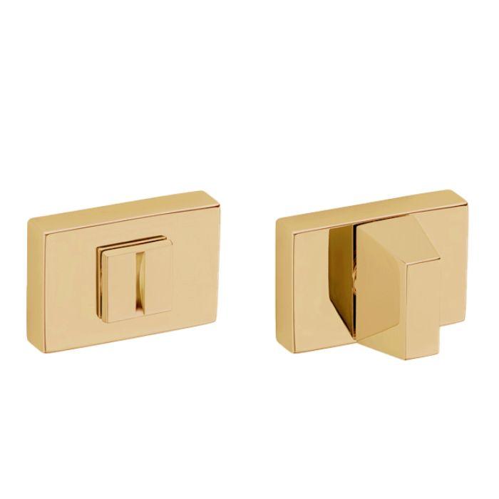WC knob 4075 5RT Polished Brass
