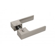 Handle With Integrated Lock 4084 5REP WC 142 Matt Nickel