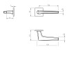 Door Handle TUPAI 4151 Q5S