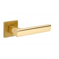 Дверные ручки TUPAI Texture 4161 5SQ/T1 Polished Brass