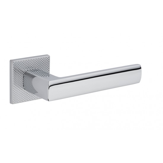 Door handles TUPAI Texture 4161 5SQ/T2 Polished Chrome