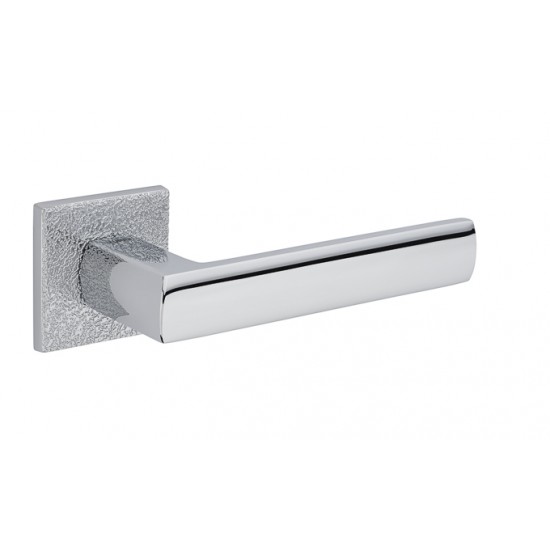 Door handles TUPAI Texture 4161 5SQ/T3 Polished Chrome