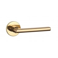 Durvju rokturi TUPAI 4166 R5S Polished Brass