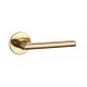 Door handles TUPAI 4166 R5S Polished Brass