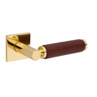 Дверные ручки TUPAI 4200/201 5SQ Polished Brass