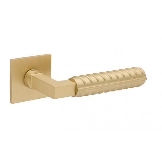 Door handles TUPAI 4210 Q5S Matt Brass