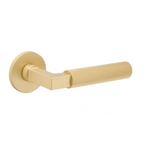 Door handles TUPAI 4211 R5S Matt Brass