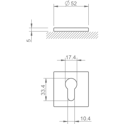 Tupai накладка PZ 4230 5SQ/T1