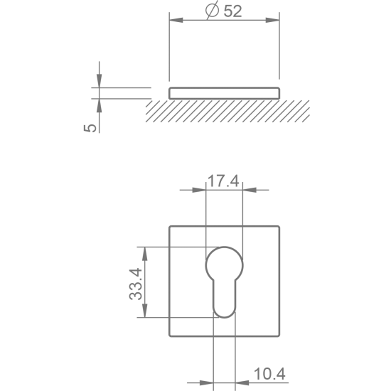 Tupai накладка PZ 4230 5SQ/T1