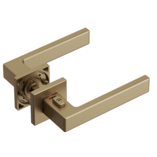 Door handles TUPAI 4275 5SQ PRIVE Matt Brass