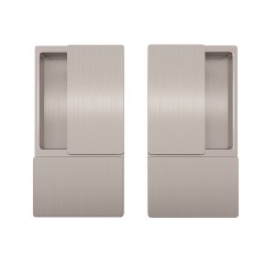 Sliding door handles WAVE Blind Matt Nickel