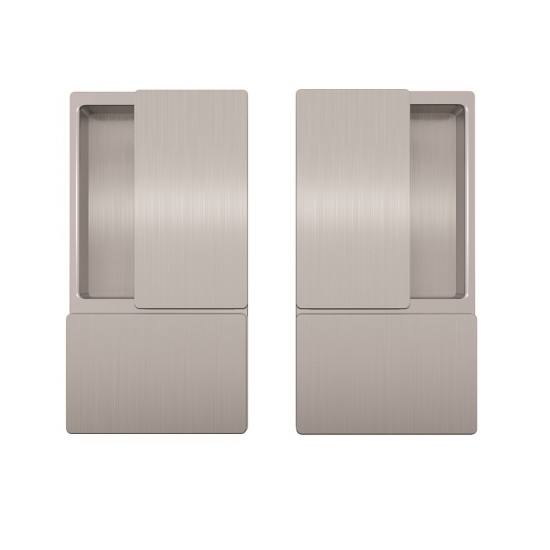 Door handles WAVE Blind Matt Nickel