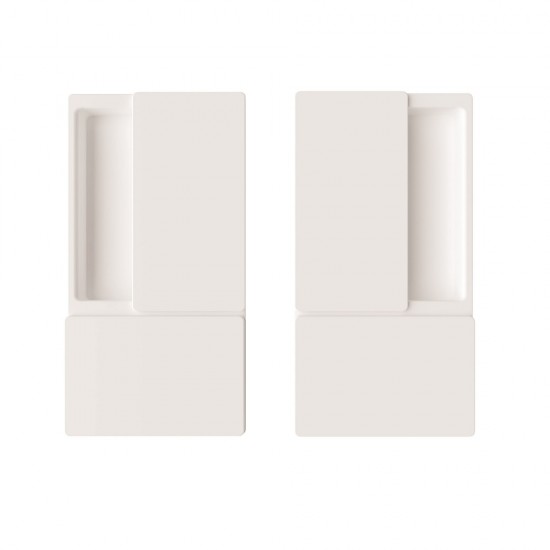 Durvju rokturi WAVE Blind White