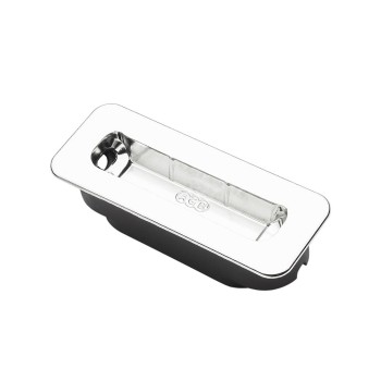 Counter plate POLARIS PLIUS XT Polished Chrome