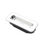 Counter plate POLARIS PLIUS XT Polished Chrome